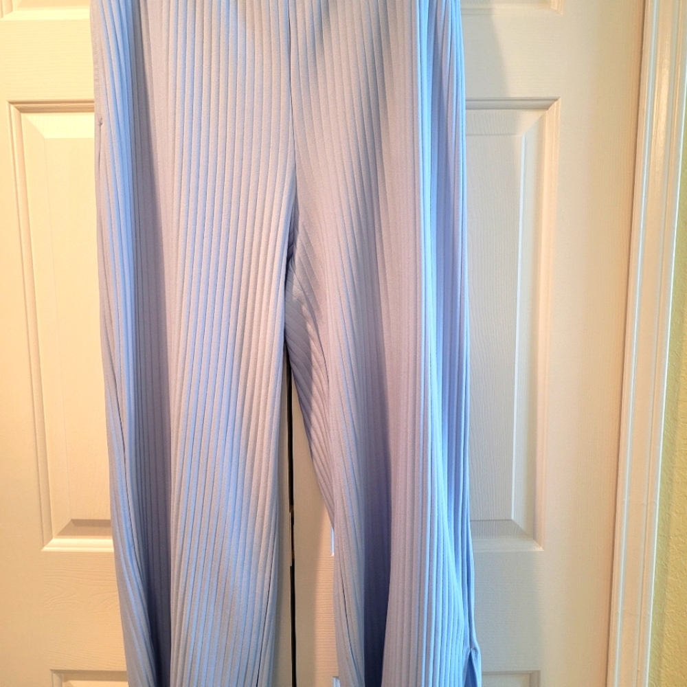 Andrew Marc Pleated Wide Leg Pants XL